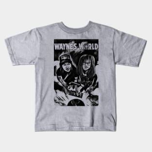 waynes world Kids T-Shirt